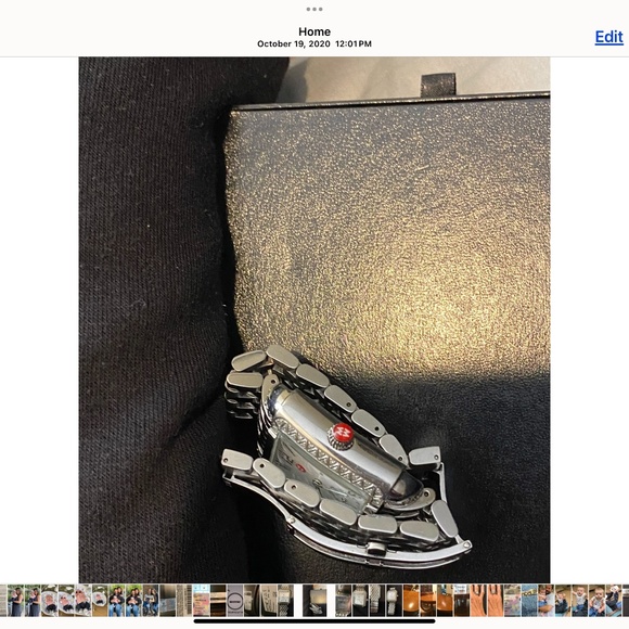 Michele Watch with diamond bezel - Picture 5 of 6